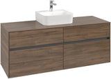 Villeroy & Boch Waschbeckenunterschrank Collaro C10000 1400 mm Arizona Oak mit SoftClosing