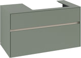 Villeroy & Boch Collaro Waschtischunterschrank C018 B0 1000 mm White Oak mit Beleuchtung