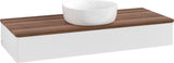 Villeroy & Boch Antao Waschtischunterschrank 1200 mm Glossy White Lacquer mit LED-Beleuchtung