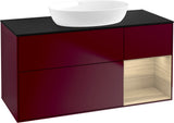 Villeroy & Boch Finion Waschtischunterschrank FA72GFGF 1200 mm Glossy White Lacquer mit LED-Beleuchtung