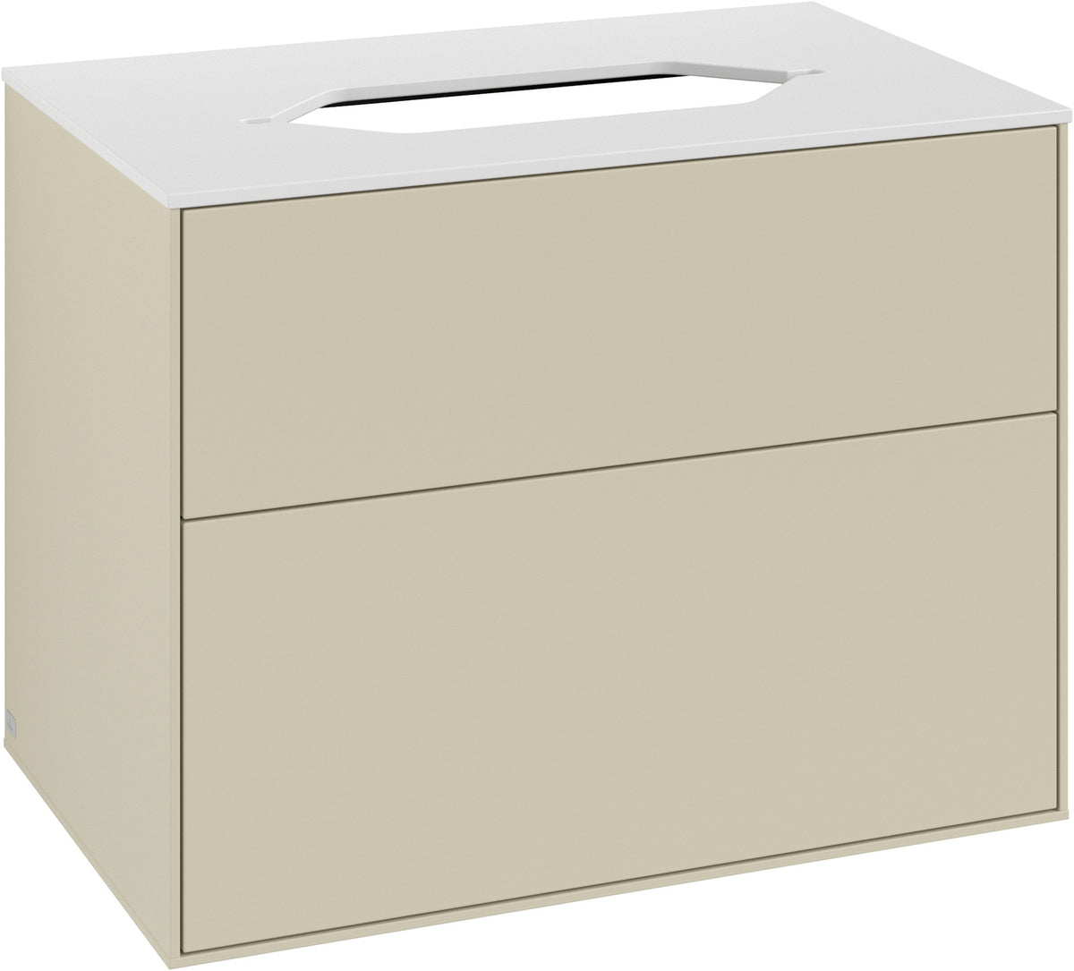Villeroy & Boch Waschtischunterschrank Finion F6310 800 mm Glossy White Lacquer