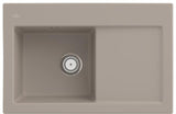 Villeroy & Boch Subway 45 Einbauspüle Keramik Ivory CeramicPlus 780x510 mm