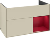 Villeroy & Boch Finion Waschtischunterschrank 996 mm White Matt Lacquer mit Beleuchtung