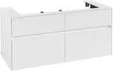 Villeroy & Boch Collaro Waschtischunterschrank 1200 mm Soft Grey mit 4 Auszügen