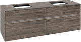 Villeroy & Boch Waschbeckenunterschrank Collaro C137 B0 1600 mm Stone Oak mit Beleuchtung