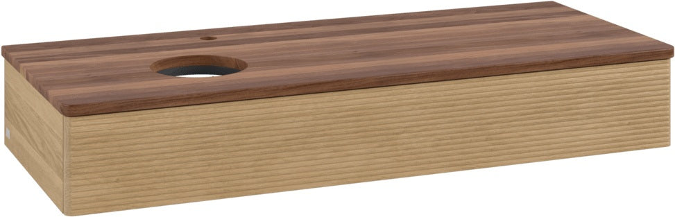Villeroy & Boch Waschtischunterschrank Antao K11152 1200 mm Warm Walnut mit Auszug & SoftClosing