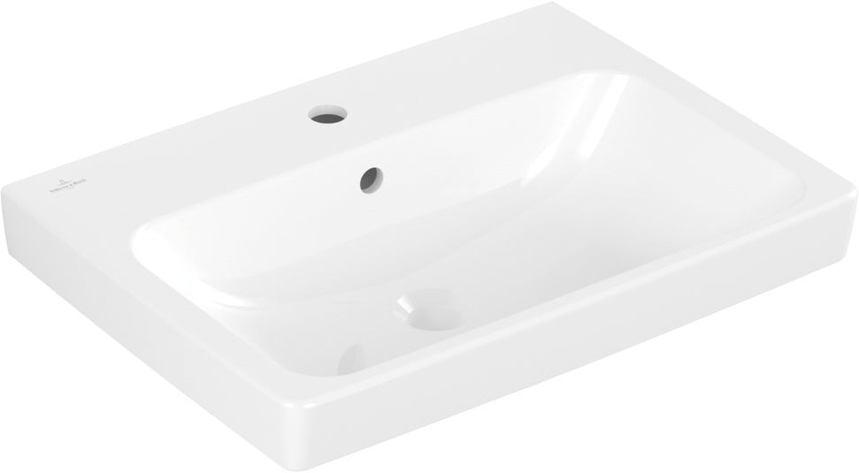 Villeroy & Boch Architectura Wandwaschbecken 600x445mm Weiß Alpin Rechteckig
