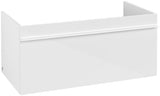 Villeroy & Boch Venticello Waschbeckenunterschrank 953 mm Glossy White – Wandhängend mit Auszug