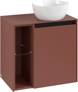 Villeroy & Boch Waschbeckenunterschrank Collaro C151 B0 600x548x380mm White Oak mit Beleuchtung