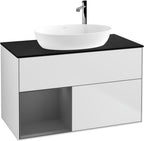 weiß / Mitteldichte Faserplatte (MDF) / G892G K 1000x603x501mm White Matt