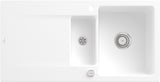 Villeroy & Boch Einbauspüle Siluet 60 R 333701R1 Weiß Alpin CeramicPlus Rechteckig 1000 mm