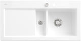Villeroy & Boch Einbauspüle Subway 60 Ivory CeramicPlus – 1000 mm Keramik mit Abtropffläche