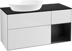 weiß / Mitteldichte Faserplatte (MDF) / FA52P D 1200x603x501mm White Matt