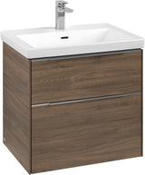 Villeroy & Boch Waschtischunterschrank Subway 3.0 C 576L0 Brilliant White mit LED-Beleuchtung