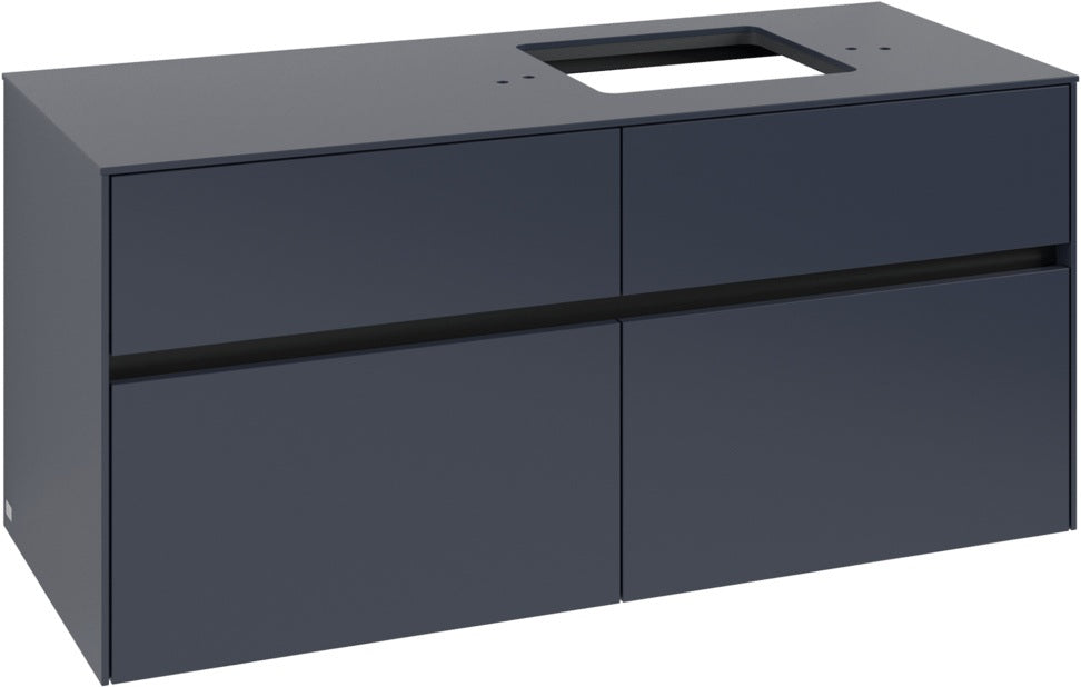 Villeroy & Boch Waschtischunterschrank Collaro C130 B0 1200 mm White Oak mit Beleuchtung