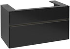 schwarz / Mitteldichte Faserplatte (MDF) / black matt