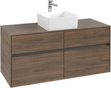Villeroy & Boch Waschtischunterschrank Collaro C04100 1200 mm Arizona Oak mit 4 Auszügen