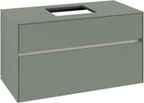 Villeroy & Boch Waschbeckenunterschrank Collaro C125 B0 1000 mm White Oak mit Beleuchtung