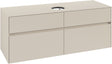 Villeroy & Boch Waschtischunterschrank Collaro C045 1400 mm Cashmere Grey mit 4 Auszügen