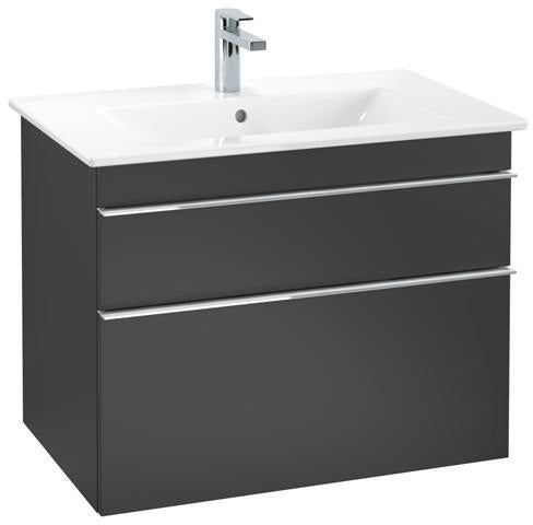 Villeroy & Boch VENTICELLO Waschtischunterschrank 753 mm Santana Oak mit 2 Auszügen und Glasabtrennungen