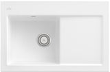 Villeroy & Boch Subway 45 Einbauspüle Keramik Ivory CeramicPlus 780x510 mm