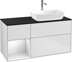 weiß / Mitteldichte Faserplatte (MDF) / F802M T 1200x603x501mm White Matt