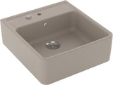 Villeroy & Boch Spülstein Einzelbecken 632062 – Rechteck Ivory CeramicPlus 595x630mm