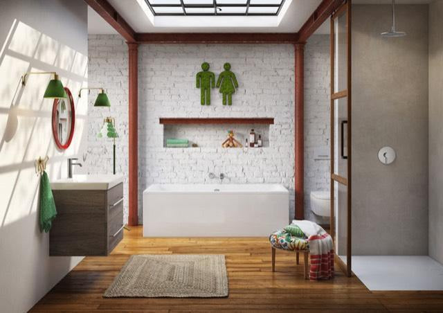 Villeroy & Boch Avento Wandwaschbecken 650x470 mm Weiß Alpin Rechteck mit Überlauf