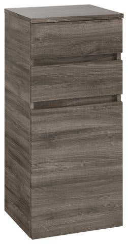 Villeroy & Boch Legato Seitenschrank 400x870x350 mm Kansas Oak, wandhängend, mit Soft-Close