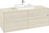 Villeroy & Boch Waschtischunterschrank Collaro C073 White Oak 1400 mm mit SoftClosing