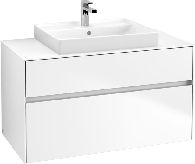 Villeroy & Boch Waschtischunterschrank Collaro C019 B0 1000 mm White Matt mit Beleuchtung