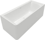 Villeroy & Boch Subway 3.0 Vorwand-Badewanne 1800x800mm Stone White – Quaryl, rechte Ausführung