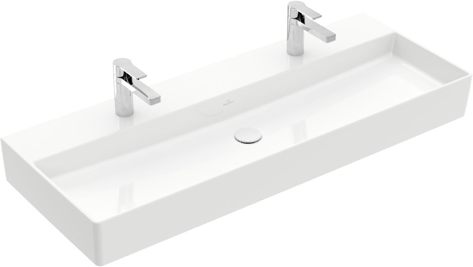 Villeroy & Boch Wandwaschbecken Memento 2.0 1200x470mm Weiß Alpin CeramicPlus
