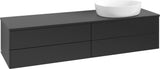 Villeroy & Boch Antao Waschtischunterschrank K27050 1600 mm Anthrazit Matt Lack mit 4 Auszügen