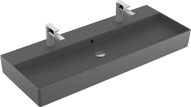 Villeroy & Boch Wandwaschbecken Memento 2.0 4A22CK 1200x470mm Graphite CeramicPlus