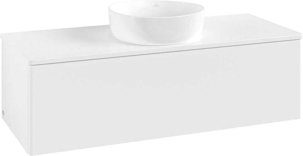 Villeroy & Boch Waschtischunterschrank Antao 1200 mm White Matt Lacquer mit Auszug und Push-to-open