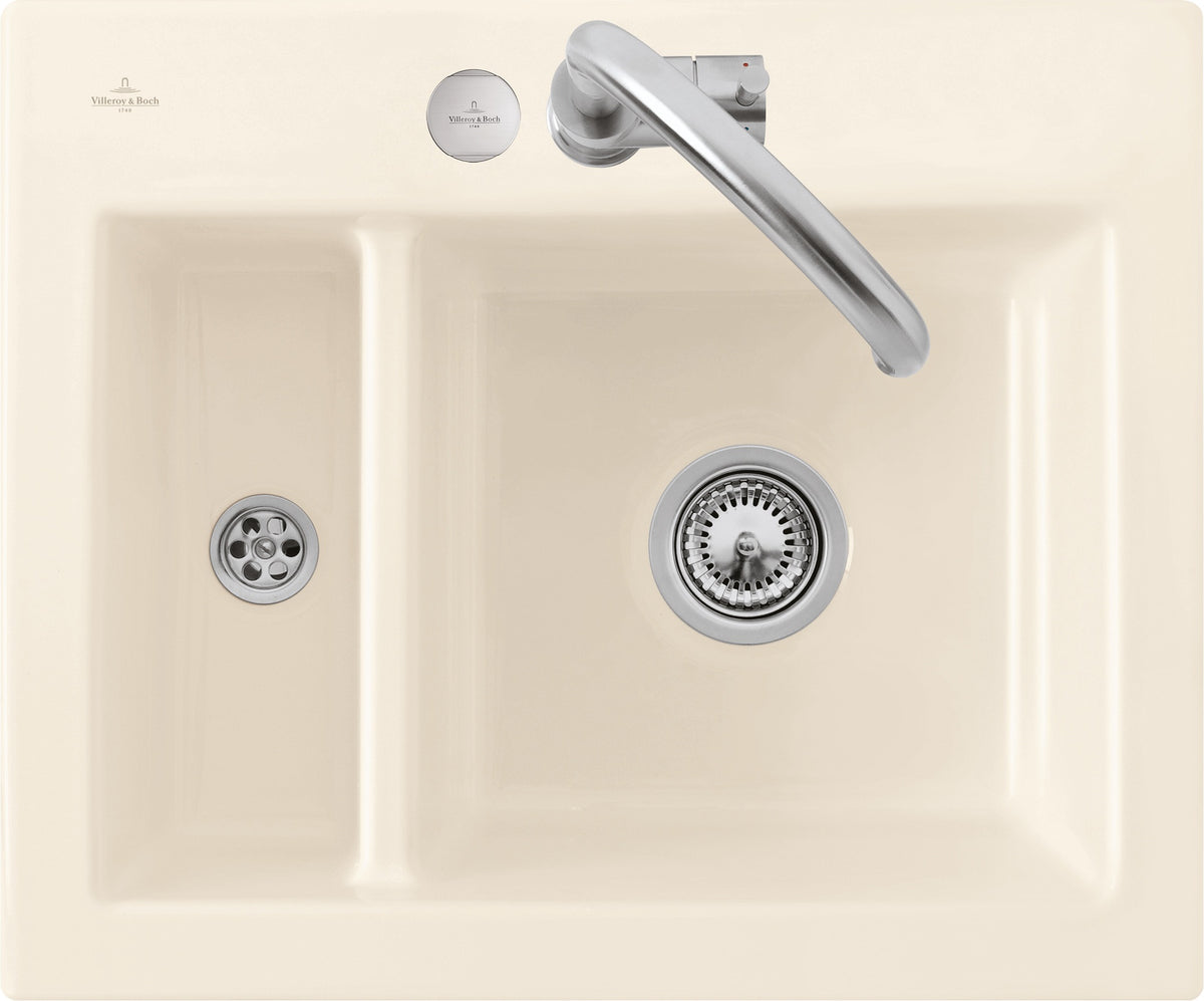 Villeroy & Boch Subway 60 XM Flat Einbauspüle 585x475 mm Graphite CeramicPlus