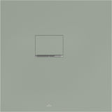 Villeroy & Boch Squaro Infinity Duschwanne 800x800mm Morning Green – Quadratisch, Rutschhemmung C
