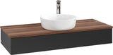 Villeroy & Boch Waschtischunterschrank Antao 1200 mm Anthrazit Matt mit LED-Auszugsbeleuchtung