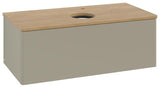 Villeroy & Boch Waschtischunterschrank Antao L31050 1000 mm Anthrazit Matt Lack mit LED-Beleuchtung