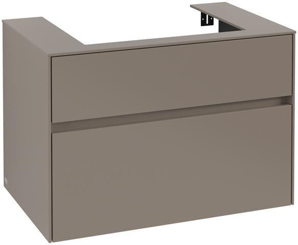 Villeroy & Boch Collaro Waschtischunterschrank 800 mm White Wood mit 2 Auszügen