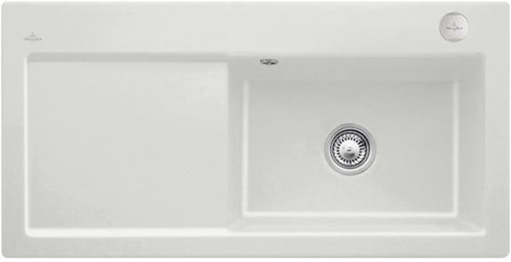 Villeroy & Boch Spüle SUBWAY 60 XL 1000x510mm Snow White CeramicPlus