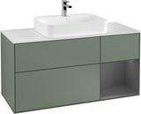 Villeroy & Boch Waschtischunterschrank Finion F421G 1200 mm Glossy White Lacquer
