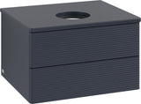 Villeroy & Boch Waschtischunterschrank Antao 600 mm Anthrazit Matt mit LED-Auszugsbeleuchtung