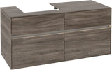 Villeroy & Boch Waschtischunterschrank Collaro C071 B0 1200 mm Stone Oak mit Beleuchtung