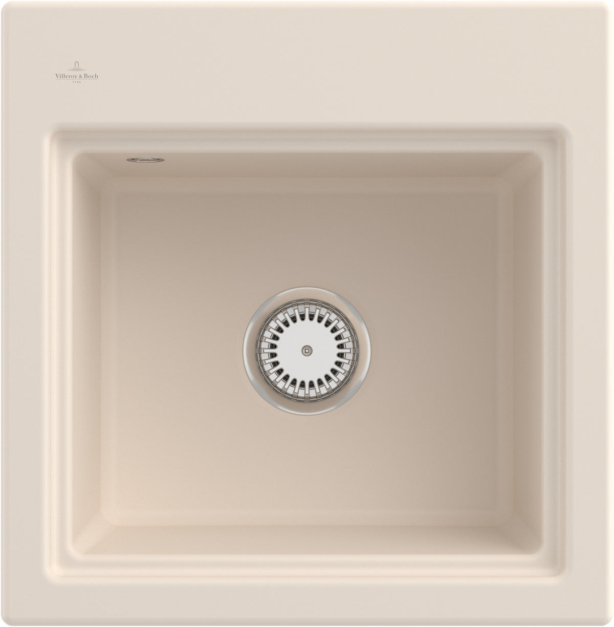 Villeroy & Boch Einbauspüle Subway Style 50 S Stone White CeramicPlus 500x510 mm