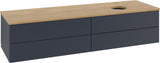 Villeroy & Boch Waschtischunterschrank Antao 1600 mm Anthrazit mit LED-Auszugsbeleuchtung