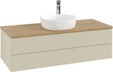 Villeroy & Boch Antao Waschbeckenunterschrank 1200 mm Anthrazit mit LED-Beleuchtung