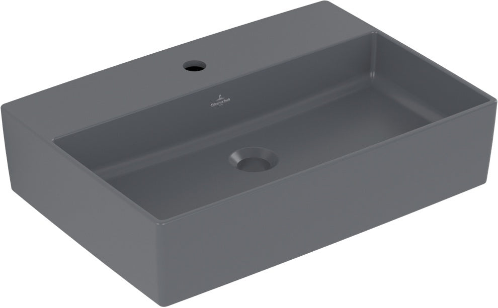 Villeroy & Boch Aufsatzwaschbecken Memento 2.0 600x420mm Graphite CeramicPlus