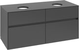 Villeroy & Boch Collaro Waschbeckenunterschrank White Oak 1200 mm mit 4 Auszügen